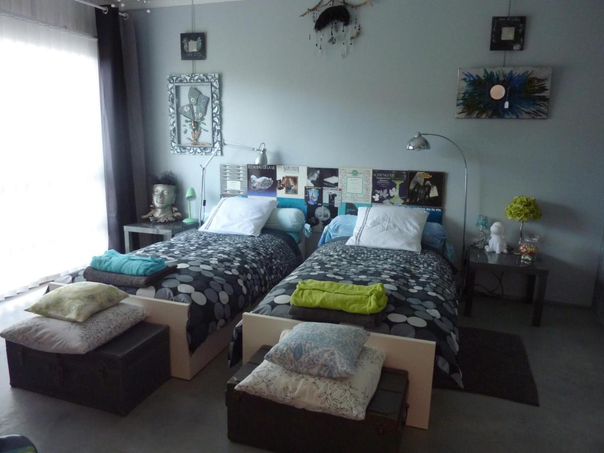 Loft Atypique Bed & Breakfast Villeneuve-de-Rivière Dış mekan fotoğraf
