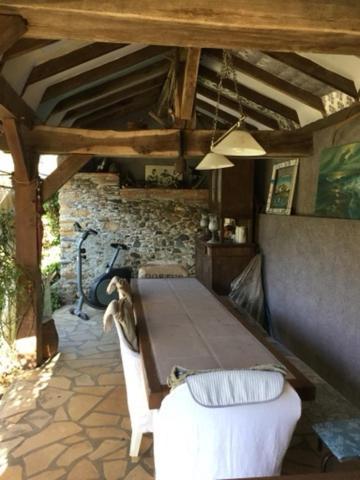 Loft Atypique Bed & Breakfast Villeneuve-de-Rivière Dış mekan fotoğraf