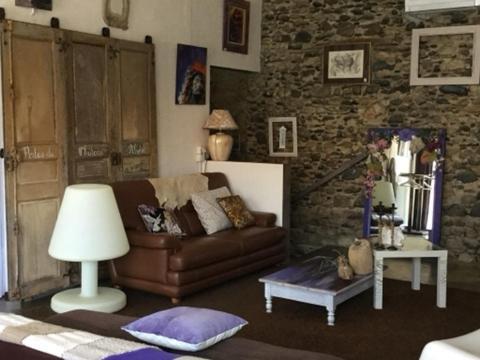 Loft Atypique Bed & Breakfast Villeneuve-de-Rivière Dış mekan fotoğraf