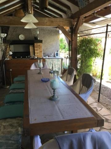 Loft Atypique Bed & Breakfast Villeneuve-de-Rivière Dış mekan fotoğraf