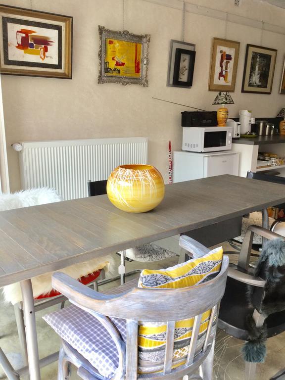 Loft Atypique Bed & Breakfast Villeneuve-de-Rivière Dış mekan fotoğraf